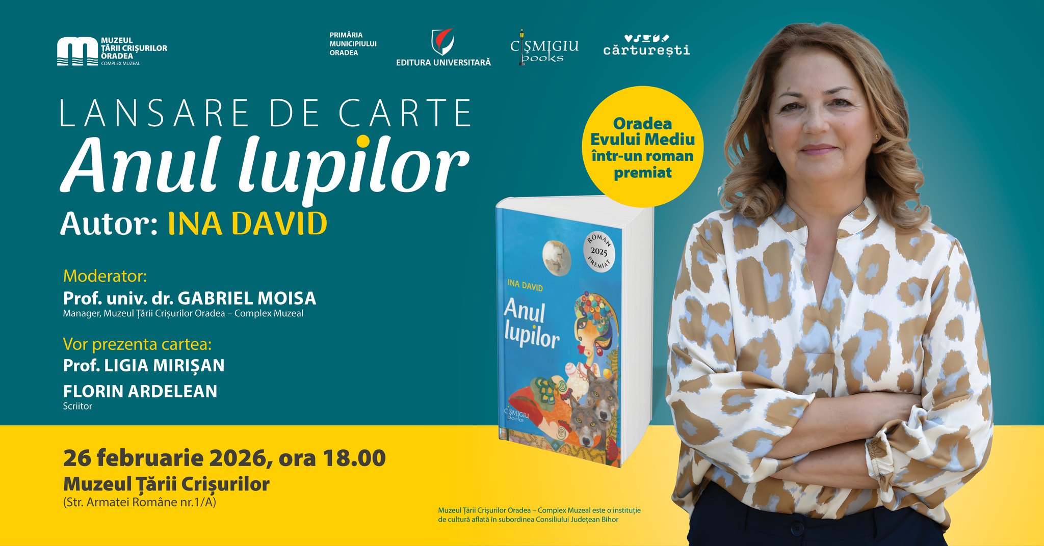 Lansare Anul Lupilor - Oradea